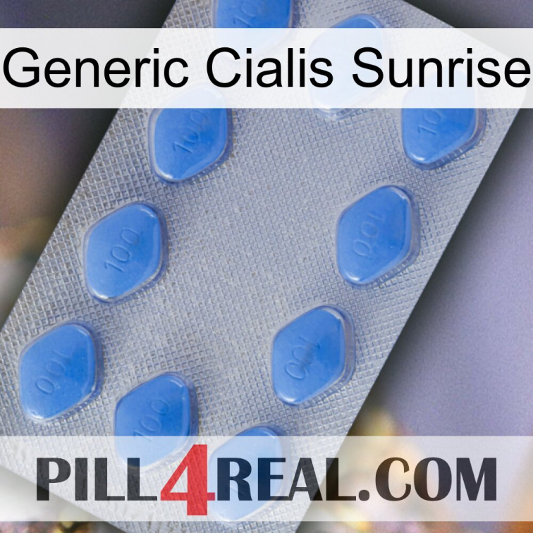 Generic Cialis Sunrise 21